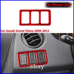 Interior Full Kits For Manual Suzuki Grand Carbon Fiber Decoration Cover Trim Interior Full Kits For Manual Suzuki Grand Carbon Fiber Decoration Cover Trim