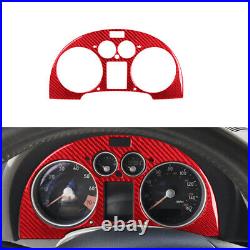 Interior Full Set Cover Trim Kit Red Carbon Fiber For Audi TT 8N 2001-2006