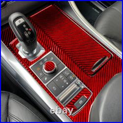 Interior Full Set Kit Trim Cover For LR Range Rover Sport 2014-2017 Carbon Fiber