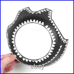 Interior Steering Wheel Cover Trim Fit For Mini F54 F55 F56 F57 F60 Carbon Fiber