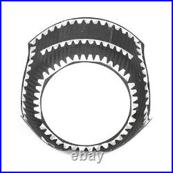 Interior Steering Wheel Cover Trim Fit For Mini F54 F55 F56 F57 F60 Carbon Fiber