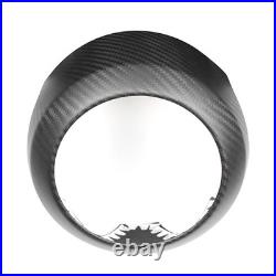 Interior Steering Wheel Cover Trim Fit For Mini F54 F55 F56 F57 F60 Carbon Fiber