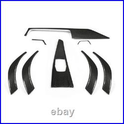 Interior Trim Dashboard Center Parts Fit for BMW F30 F36 F80 M3 Carbon Fiber Kit