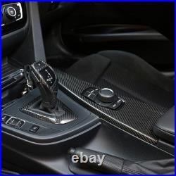 Interior Trim Dashboard Center Parts Fit for BMW F30 F36 F80 M3 Carbon Fiber Kit