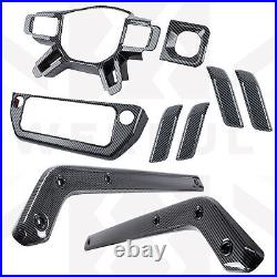 Interior trim kit Carbon Fibre efect for New Land Rover Defender L663 X trim 9pc