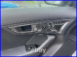 Jaguar F Type X152 Carbon Fibre Interior Door Handle Cover 100% GENUINE CARBON