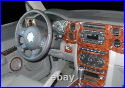 Jeep Commander Base Sport Limited Interior Burl Wood Dash Trim Kit Set 2006 2007