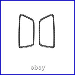 Kit Carbon fiber Interior Door Pillar Control Handle Cup Holder Panel Trim Kit Carbon fiber Interior Door Pillar Control Handle Cup Holder Panel Trim