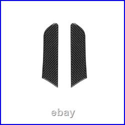 Kit Carbon fiber Interior Door Pillar Control Handle Cup Holder Panel Trim Kit Carbon fiber Interior Door Pillar Control Handle Cup Holder Panel Trim