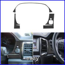 LHD Carbon Fiber Interior Full Set Trim Cover for Ford Ranger 2019-2022