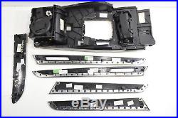 LHD EU AUDI RS6 S6 A6 4F C6 Carbon Fiber Decor Interior Trim Moulding Set Memory
