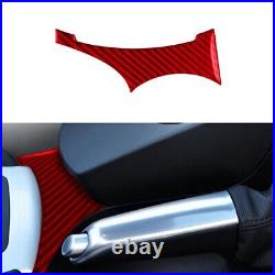 LHD Red Carbon Fiber Interior Full Set Trim Sticker For BMW X3 E83 2004-2009