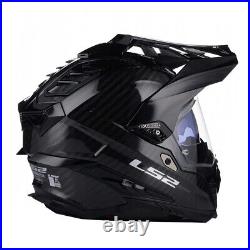 LS2 MX701 Explorer Carbon Dual Sport Motorcycle Helmet Off Road Motocross Bike