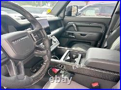 Land Rover Defender L663 90 110 V8 REAL Carbon Fiber Interior Dash Console Set
