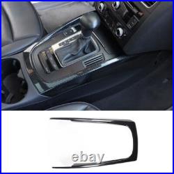 Le Gear Shift Box Frame Trim Center Conso Carbon Fiber For Audi Q5 SQ5 2009-2017
