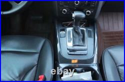 Le Gear Shift Box Frame Trim Center Conso Carbon Fiber For Audi Q5 SQ5 2009-2017
