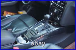 Le Gear Shift Box Frame Trim Center Conso Carbon Fiber For Audi Q5 SQ5 2009-2017