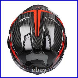 Ls2 Ff901 Advant X Carbon Fibre Modular Flip Front Motorcycle Helmet Future Red