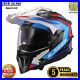 Ls2 Mx701 Explorer C Carbon Adventure Motorcycle Dvs Helmet Frontier II Blue New