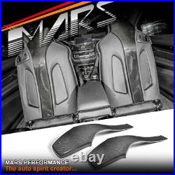 MARS Carbon Fibre Front Seat Cover Interior Trim for BMW M3 F80 & M4 F82 F83