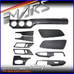 MARS Carbon Fibre Interior Dash & Door Trim Cover for RHD FORD Mustang FM FN 15+