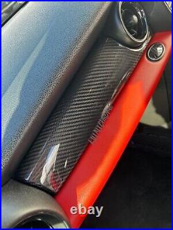 MINI Genuine Normal Carbon Fibre Dash Covers RHD R55 R56 R57 R58 R59