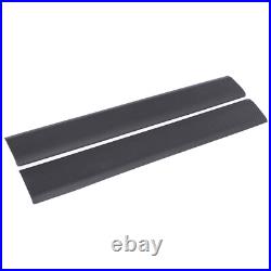 Matte Carbon Fiber Interior Door Sill Plate Guard Cover For Tesla Model S 2023+