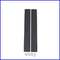 Matte Carbon Fiber Interior Door Sill Plate Guard Cover For Tesla Model S 2023+