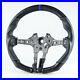 Matte Carbon Fiber Leather Blue Steering Wheel For BMW F80 M3 F82 M4 F87 M2