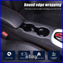 Matte Real Carbon Fiber Interior Center Console Cover Trim For Lotus EMIRA 21-25