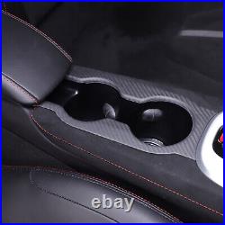 Matte Real Carbon Fiber Interior Center Console Cover Trim For Lotus EMIRA 21-25