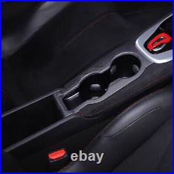 Matte Real Carbon Fiber Interior Center Console Cover Trim For Lotus EMIRA 21-25