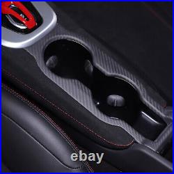 Matte Real Carbon Fiber Interior Center Console Cover Trim For Lotus EMIRA 21-25