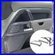 Matte Real Carbon Fiber Interior Door Handle Cover Trim For LR Defender 110 20+