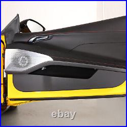 Matte Real Carbon Fiber Interior Door Panel Trim Strip For Lotus Emira 2022-2025