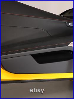 Matte Real Carbon Fiber Interior Door Panel Trim Strip For Lotus Emira 2022-2025