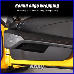 Matte Real Carbon Fiber Interior Door Panel Trim Strip For Lotus Emira 2022-2025