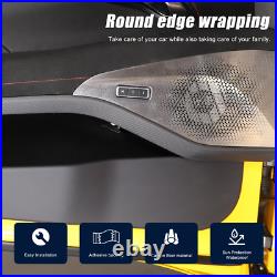 Matte Real Carbon Fiber Interior Door Panel Trim Strip For Lotus Emira 2022-2025 Matte Real Carbon Fiber Interior Door Panel Trim Strip For Lotus Emira 2022-2025
