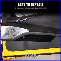 Matte Real Carbon Fiber Interior Door Panel Trim Strip For Lotus Emira 2022-2025