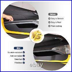 Matte Real Carbon Fiber Interior Door Panel Trim Strip For Lotus Emira 2022-2025 Matte Real Carbon Fiber Interior Door Panel Trim Strip For Lotus Emira 2022-2025