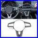 Matte Real Carbon Fiber Interior Steering Wheel Cover Trim For Mazda MX-5 2016+