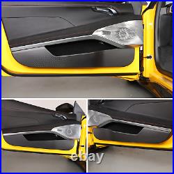 Matte Real Carbon fiber Interior Door Anti-Kick Trim Cover For Lotus EMIRA 22-25