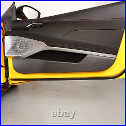 Matte Real Carbon fiber Interior Door Anti-Kick Trim Cover For Lotus EMIRA 22-25