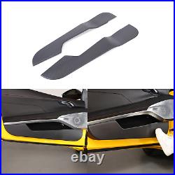 Matte Real Carbon fiber Interior Door Anti-Kick Trim Cover For Lotus EMIRA 22-25