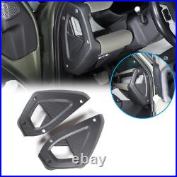 Matte Real Dry Carbon Fiber Interior Center Trim Kit For LR Defender L663 20-23 Matte Real Dry Carbon Fiber Interior Center Trim Kit For LR Defender L663 20-23
