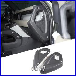 Matte Real Dry Carbon Fiber Interior Center Trim Kit For LR Defender L663 20-23