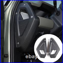 Matte Real Dry Carbon Fiber Interior Center Trim Kit For LR Defender L663 20-23