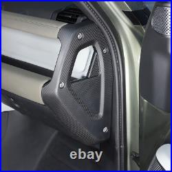 Matte Real Dry Carbon Fiber Interior Center Trim Kit For LR Defender L663 20-23