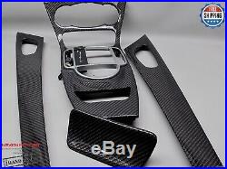 Mercedes 2005-2008 R230 SL63 ONLY Gloss Finish 4 Pieces Carbon Interior Trim Kit