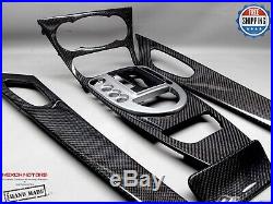 Mercedes 2009-2012 R230 SL63 ONLY Gloss Finish 4 Pieces Carbon Interior Trim Kit